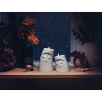 Подсвечник cuddly, 12 см, белый