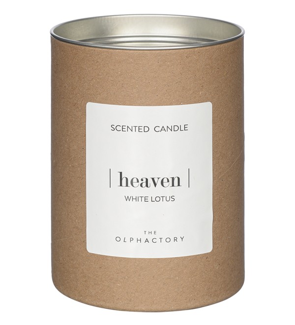 Свеча ароматическая the olphactory, heaven, white lotus (новая), 40 ч