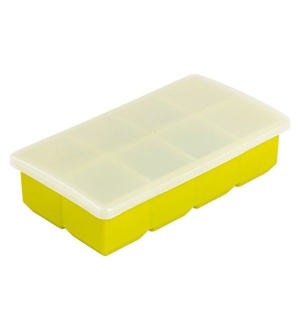 Форма для льда с крышкой ice cubes, 8 ячеек