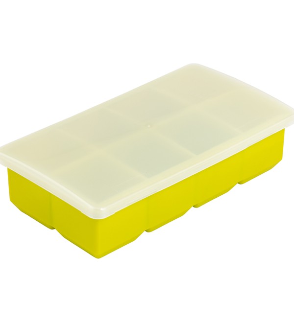 Форма для льда с крышкой ice cubes, 8 ячеек
