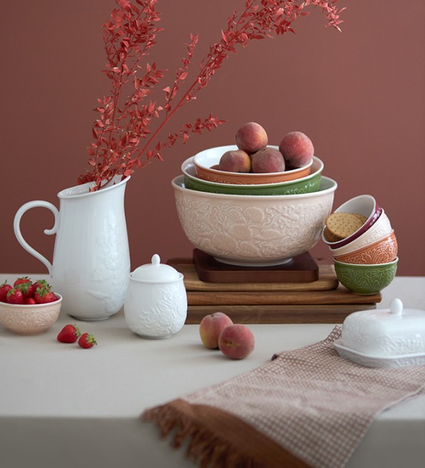 Миска english gardens, 5 л, пудровая