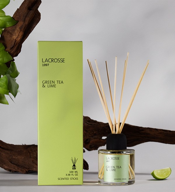 Диффузор ароматический lacrosse, green tea&lime, 100 мл
