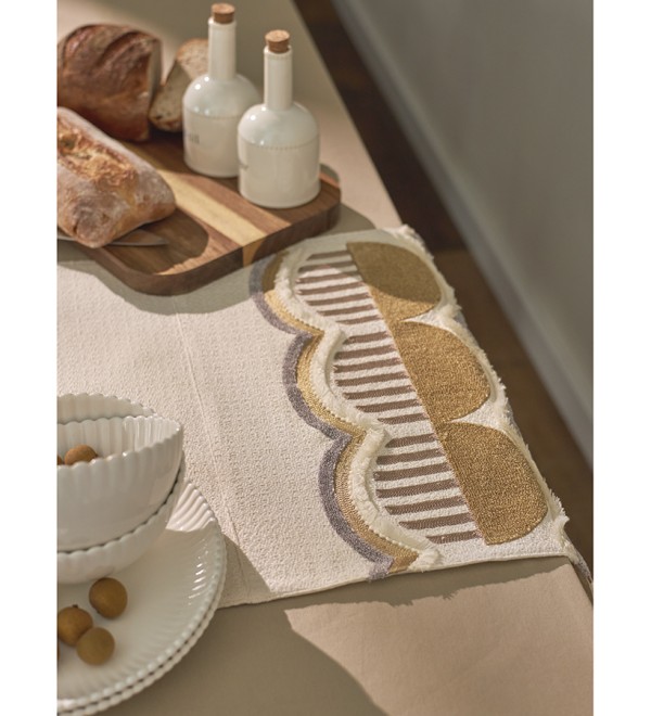 Дорожка на стол chic beige из коллекции essential, 45х150 см