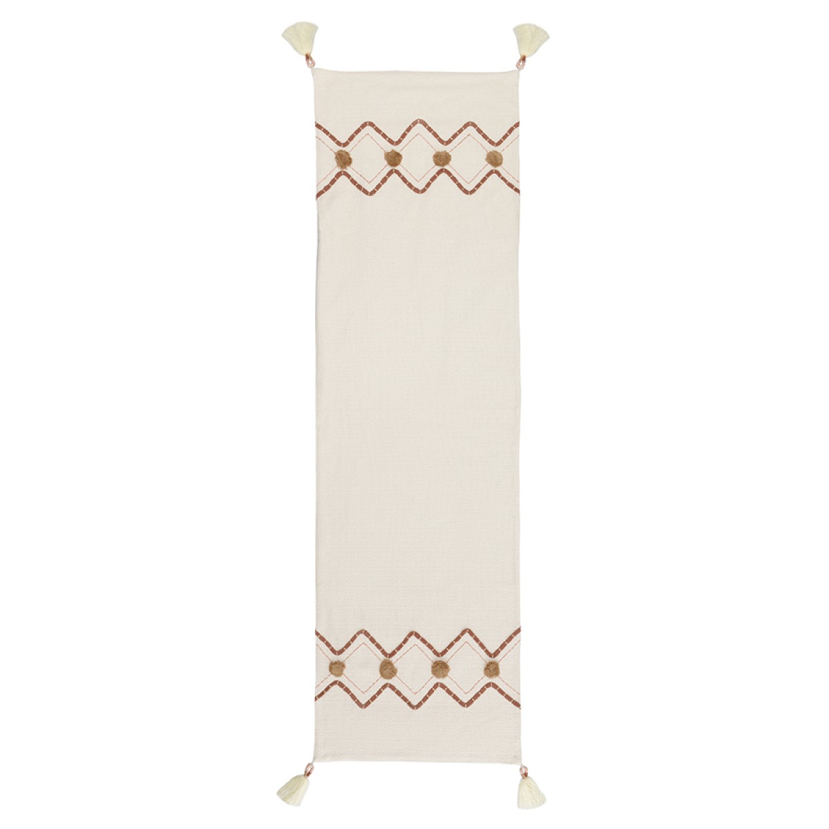 Дорожка на стол с вышивкой geometry из коллекции ethnic, 45х150 см