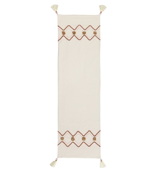 Дорожка на стол с вышивкой geometry из коллекции ethnic, 45х150 см