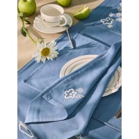 Салфетка сервировочная Незабудки из коллекции ethnic, 45х45 см