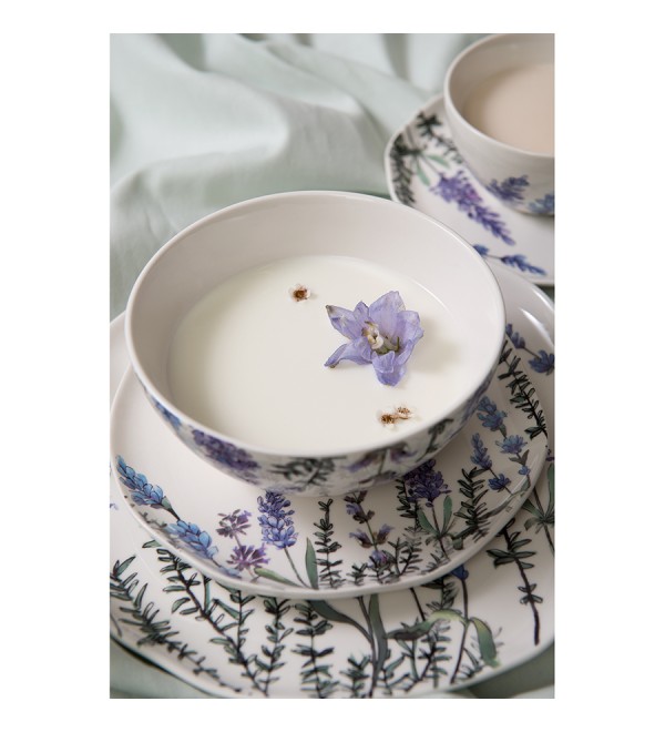 Набор тарелок floral, D19 см, 2 шт.