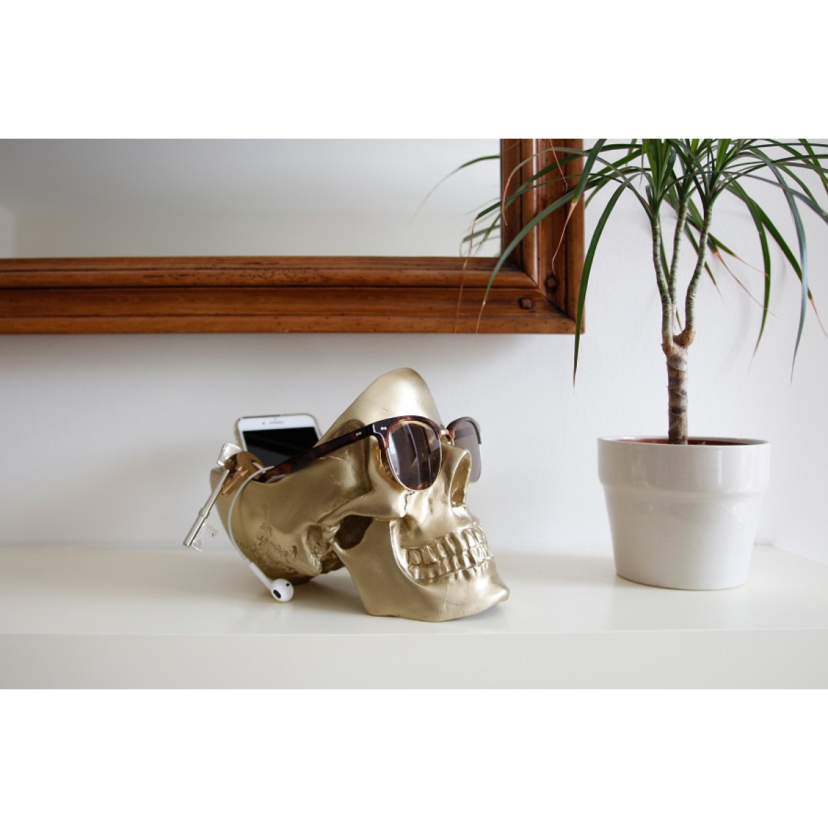 Органайзер для мелочей skull, золотой
