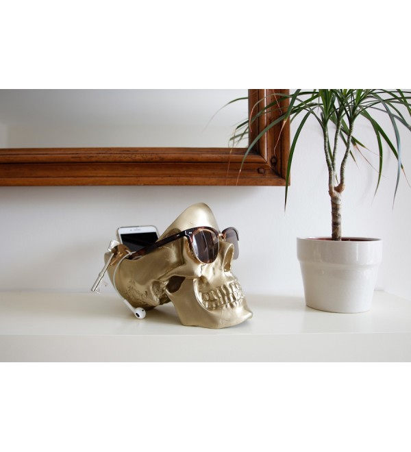 Органайзер для мелочей skull, золотой
