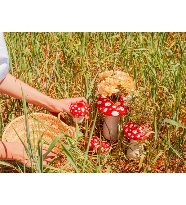 Ваза для цветов amanita, 15 см