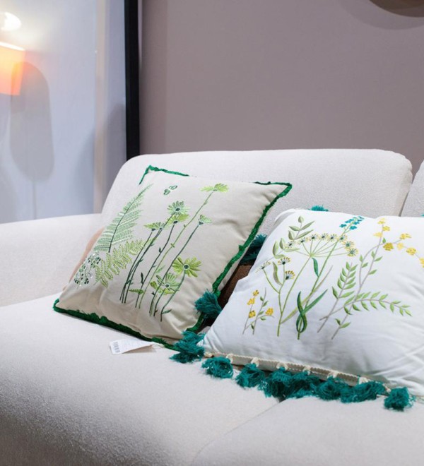 Подушка декоративная meadow bloom из коллекции ethnic, 45х45 см