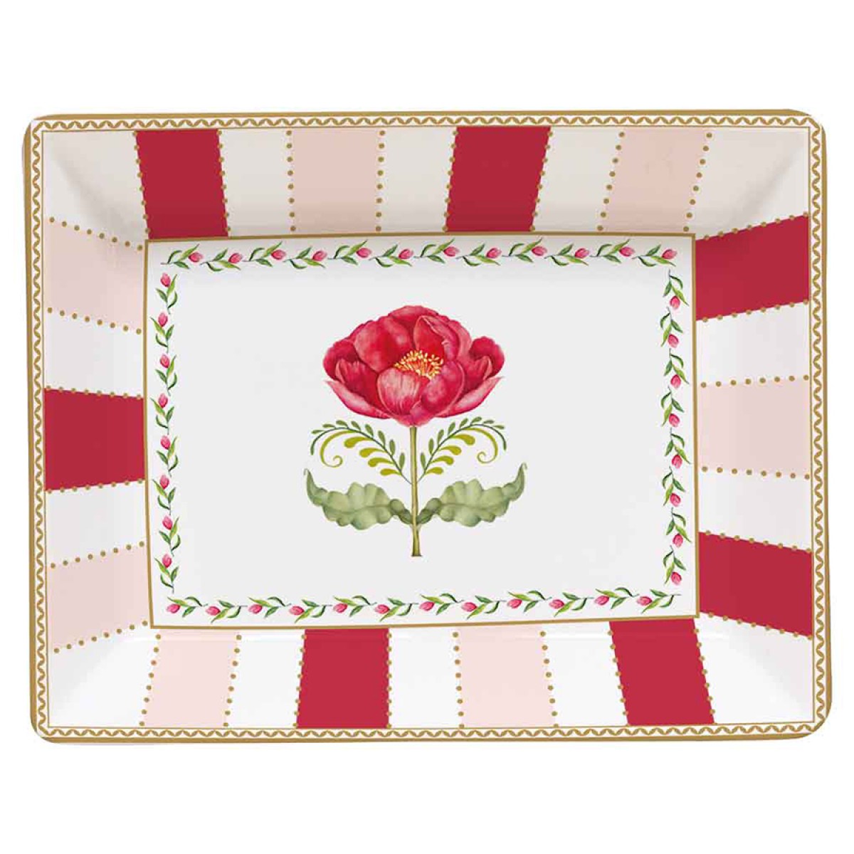 Блюдо flowery, 14х11 см