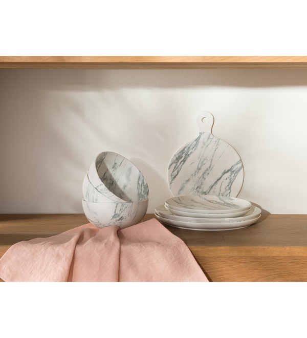 Набор тарелок marble, D21 см, 2 шт.