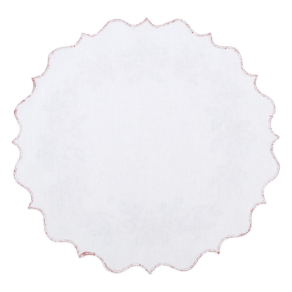 Набор из двух салфеток под приборы festive wreath из коллекции new year essential, D38 см