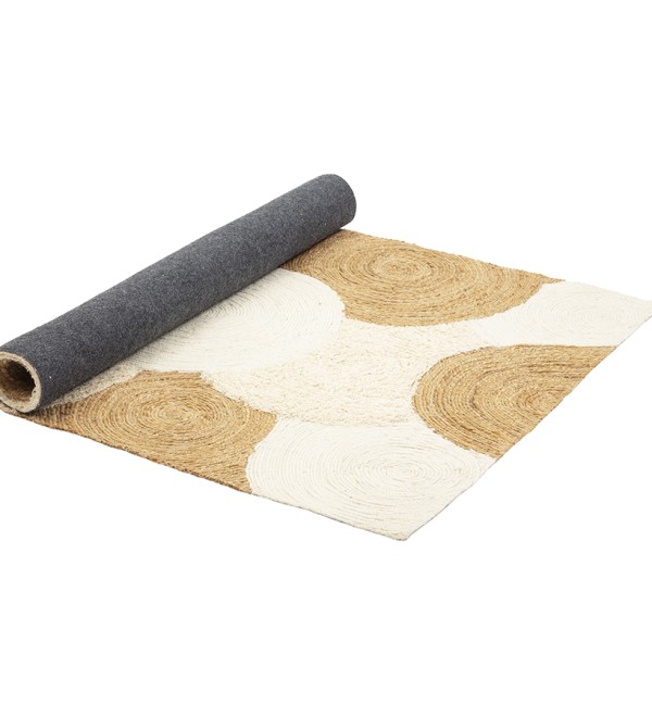 Ковер из джута, шерсти из хлопка agra из коллекции ethnic, 120х180см