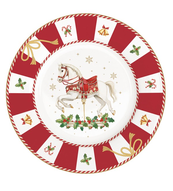 Тарелка десертная christmas tale, D19 см