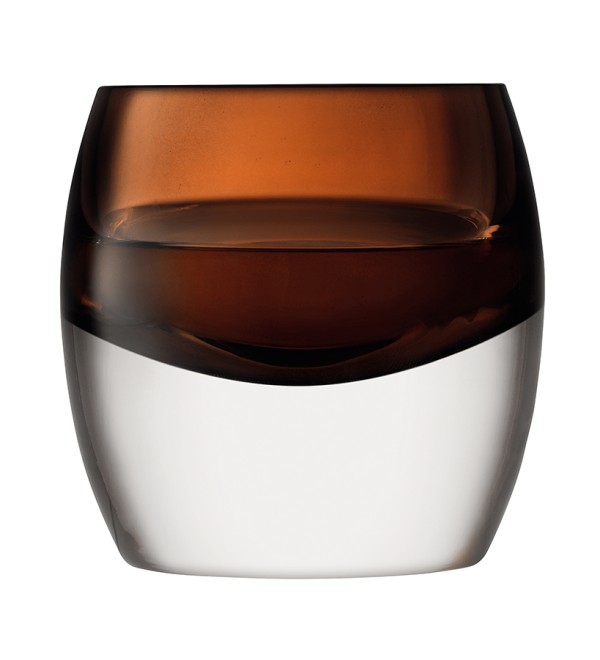 Набор низких стаканов whisky club, 230 мл, коричневый, 2 шт.