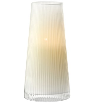 Ваза beacon, 30 см, белая