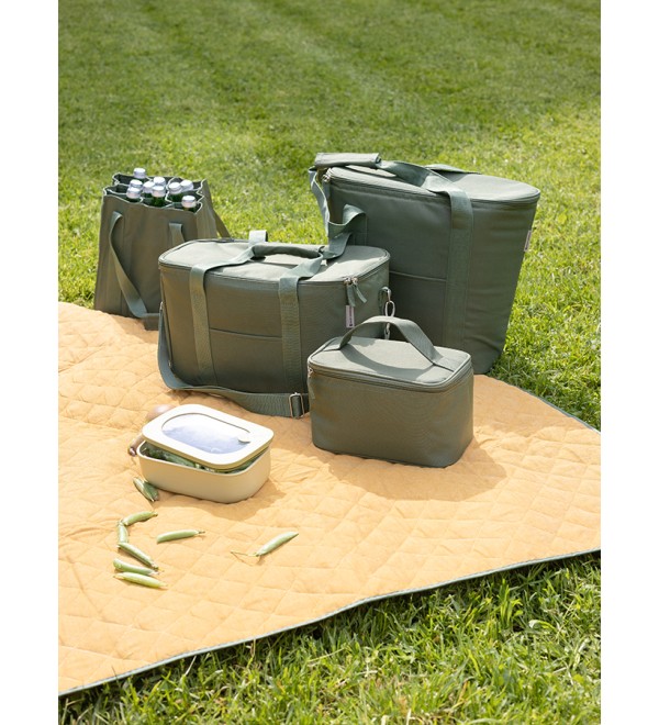 Плед для пикника и отдыха на пляже smart picnic, горчичный