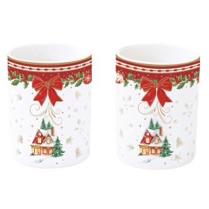 Набор подсвечников christmas heritage, D6,5х9 см, 2 шт.