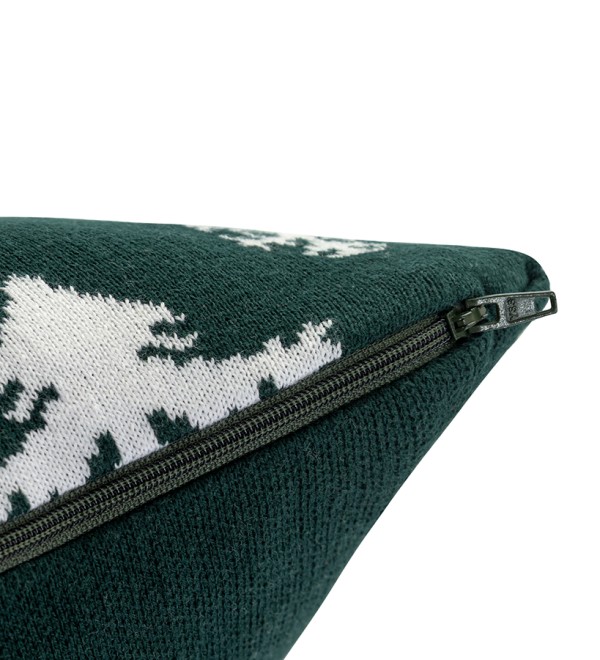 Подушка вязаная с новогодним рисунком Морозный Лес
из коллекции new year essential, 45x45 см