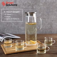 Набор для чаепития smart solutions, 1,2 л
