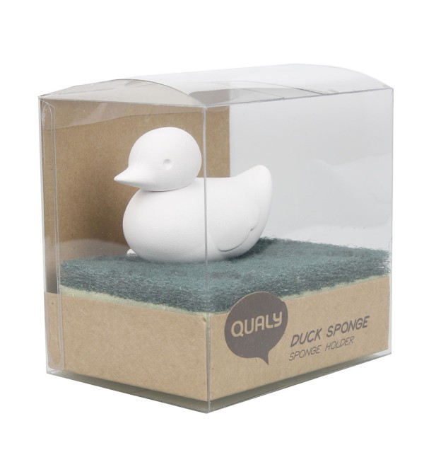 Держатель для губки duck, белый