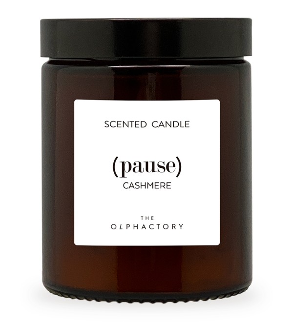 Свеча ароматическая the olphactory, pause, cashmere, 30 ч