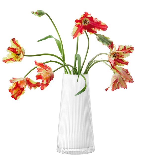 Ваза beacon, 30 см, белая