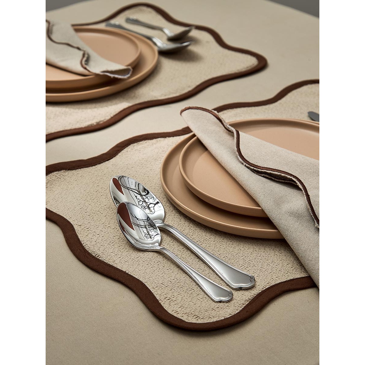 Салфетка под приборы desert waves из коллекции essential, 33х48 см