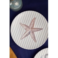 Набор из четырех тарелок aquarium из коллекции sea treasures, D21,5 см