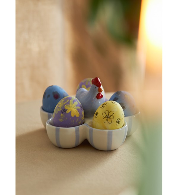 Подставка для яиц magic hen из коллекции easter essential