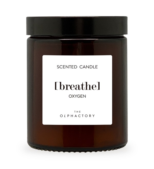 Свеча ароматическая the olphactory, breathe, oxygen, 30 ч