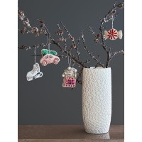 Набор елочных украшений christmas jewels из коллекции new year essential, 4 шт.