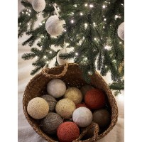 Набор ёлочных украшений white elegance коллекции new year essential, 3 шт.