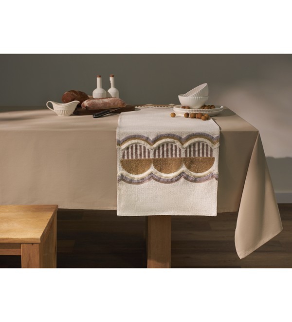 Дорожка на стол chic beige из коллекции essential, 45х150 см