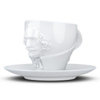 Чайная пара talent, william shakespeare, 260 мл, белая