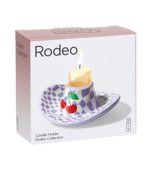 Подсвечник rodeo, cowboy hat, 4 см, лиловый