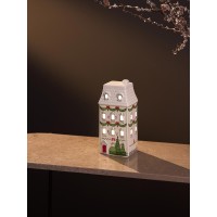 Домик с подсветкой olgod из коллекции new year essential, 22см