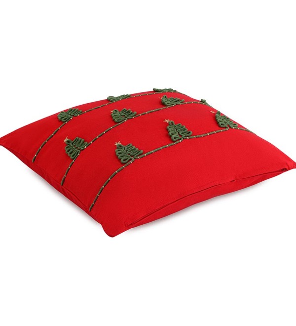 Чехол на подушку christmas forest из коллекции new year essential, 45х45 см