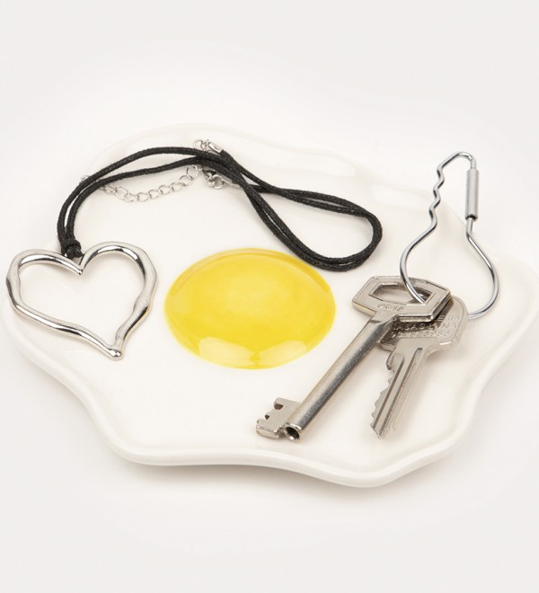 Поднос декоративный fast food, egg, 14,5x14 см