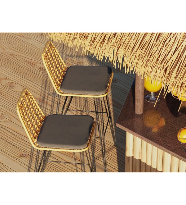 Стул барный vetle flat, ротанг