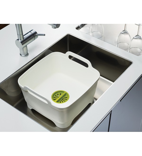 Контейнер для мытья посуды wash&drain™, серый