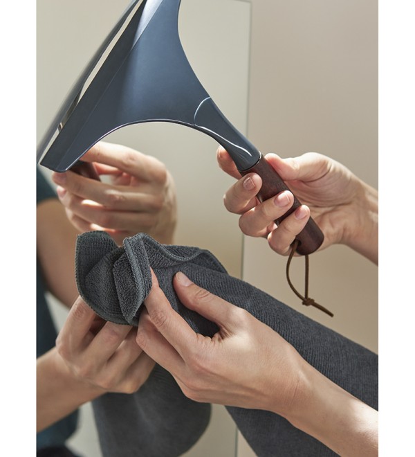 Набор салфеток из микрофибры cozy clean, 30х30 см, темно-серые, 3 шт.
