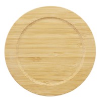 Набор контейнеров для запекания и хранения круглых eco store с крышками из бамбука, 3 шт.