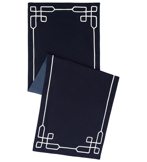 Дорожка на стол navy story из коллекции sea treasures, 45х150 см