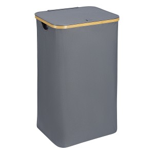 Корзина для белья neat tall, 41х35х74 см, серая