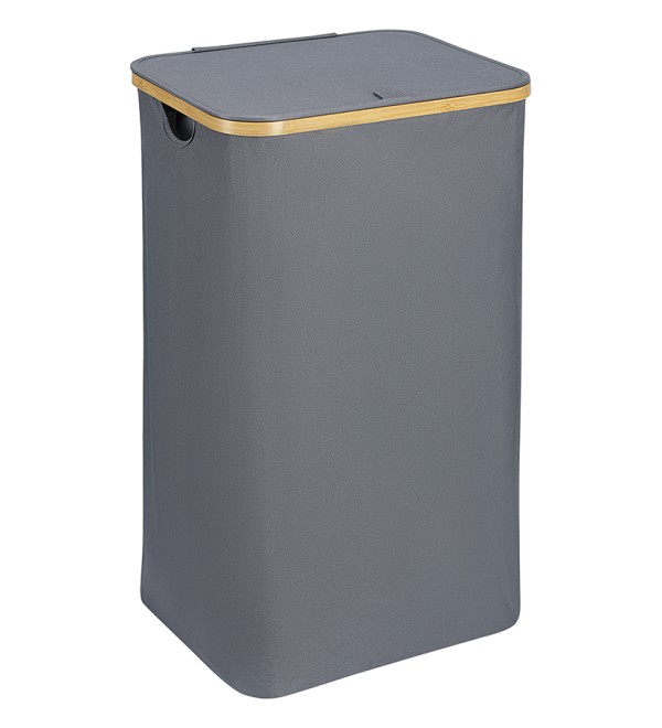 Корзина для белья neat tall, 41х35х74 см, серая