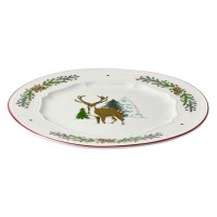 Набор из четырех тарелок nordic winter из коллекции new year essential, D23 см
