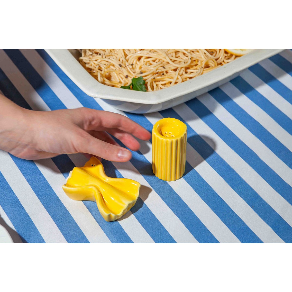 Набор из солонки и перечницы dolce vita, farfalle & macaroni
